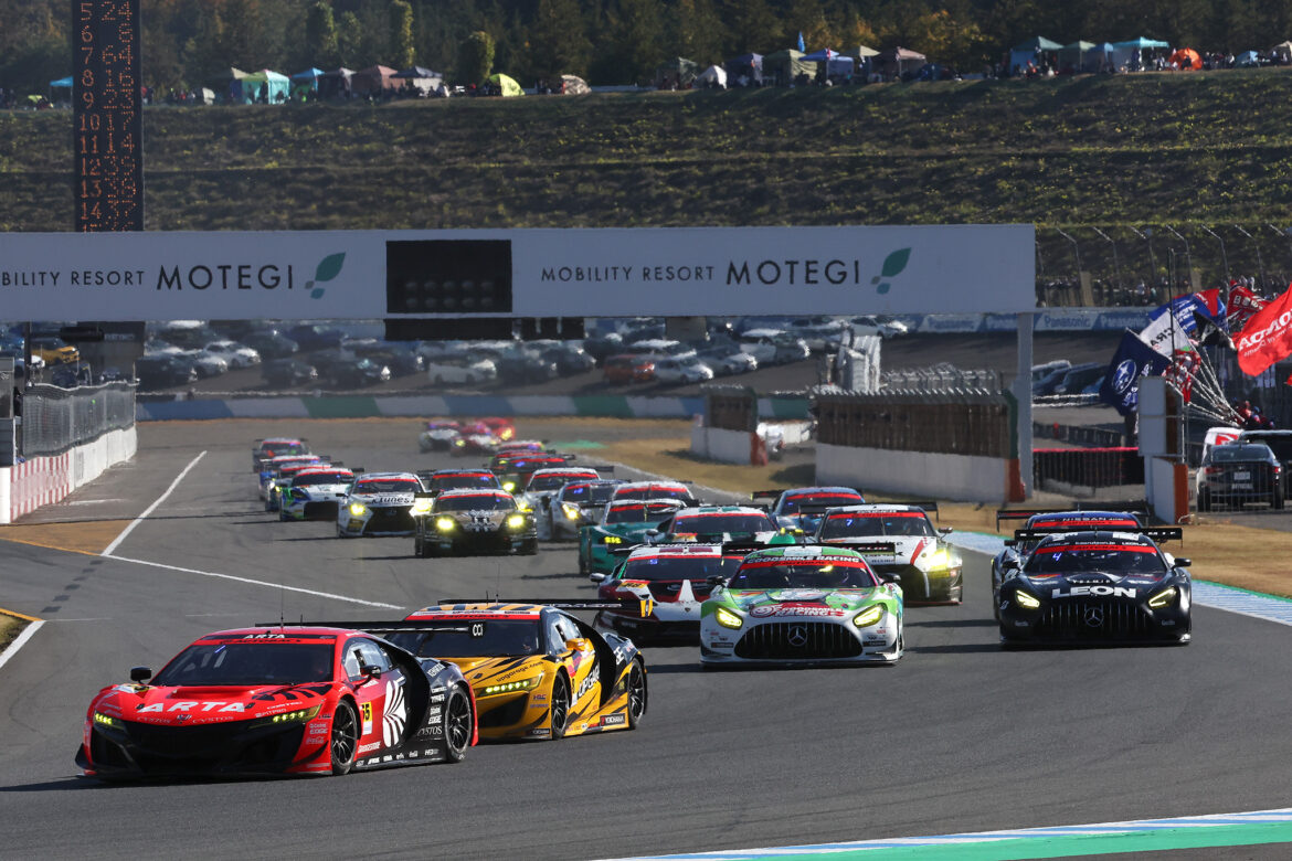 Super GT Motegi 2022 GT300 Start