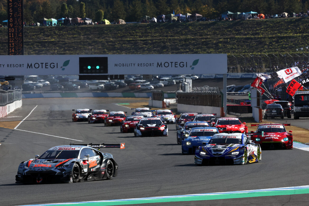 Super GT Motegi 2022 GT500 Start