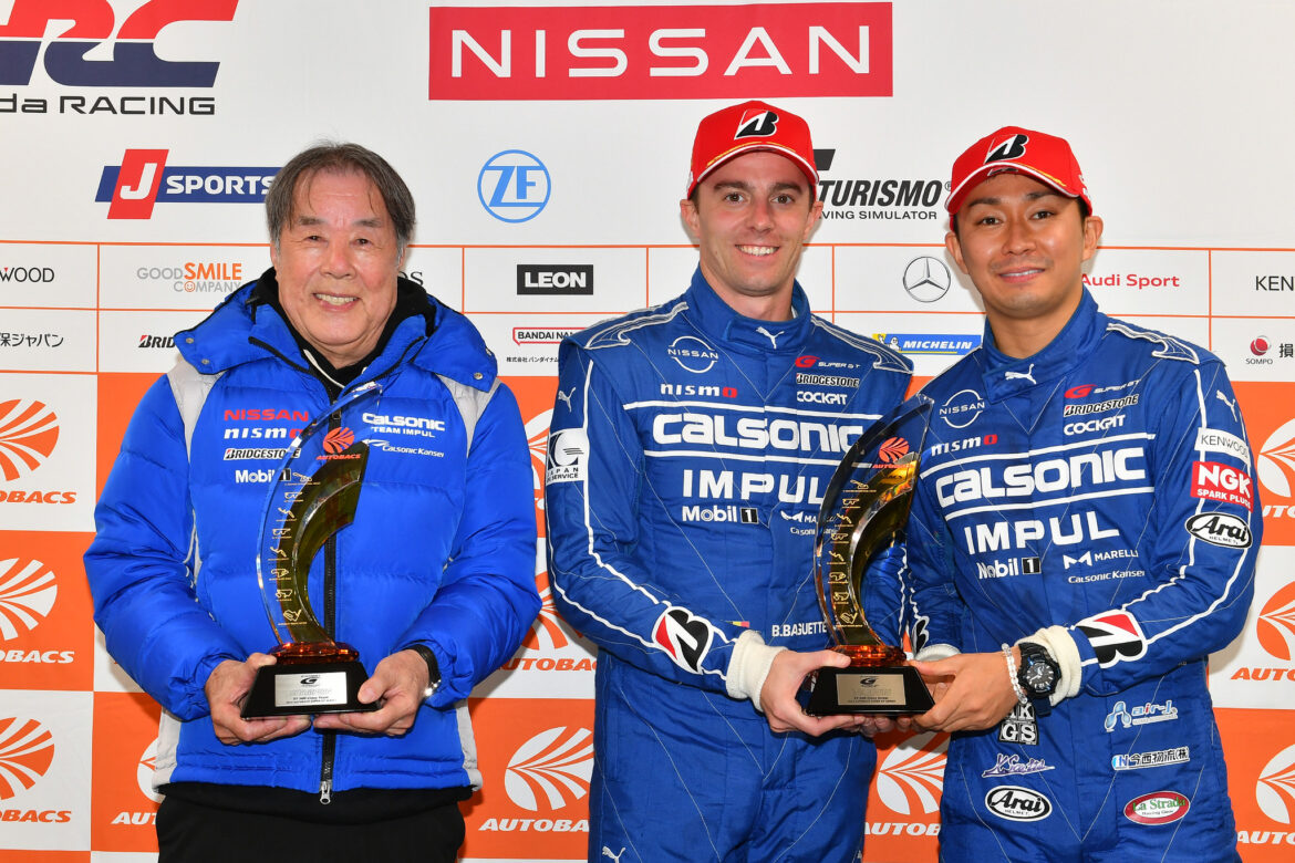 Super GT Motegi 2022 Kazuyoshi Hoshino Bertrand Baguette Kazuki Hiramine