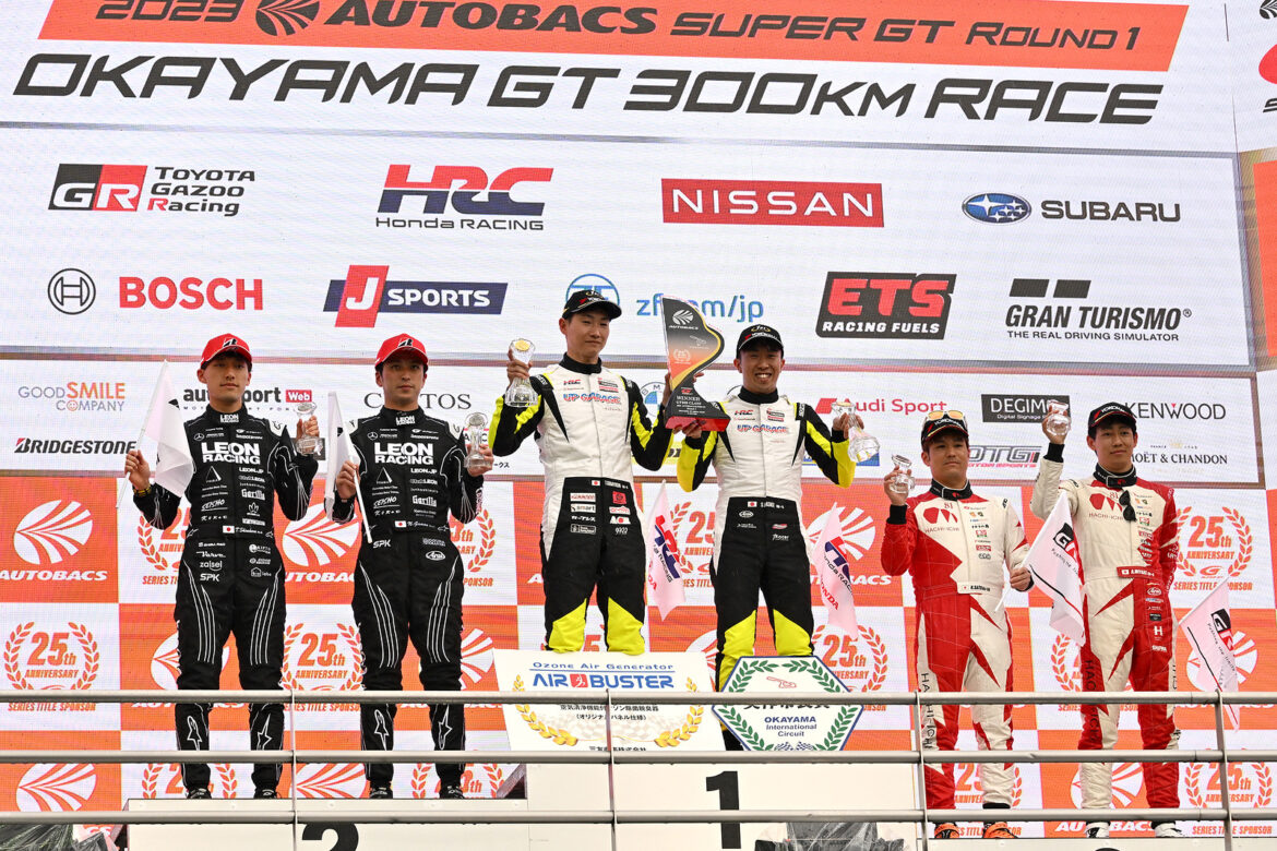SUPER GT Okayama 2023 GT300 Podium