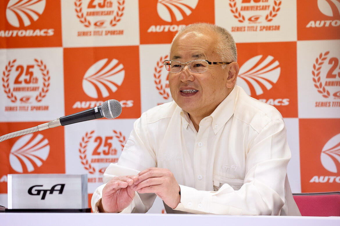 SUPER GT Okayama 2023 GTA Press Conference Masaaki Bandoh