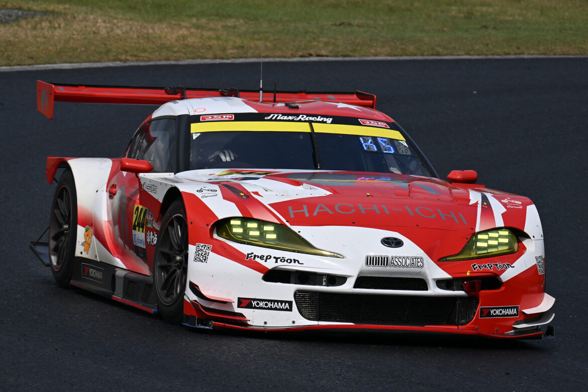 SUPER GT Okayama 2023 Hachi-Ichi GR Supra GT
