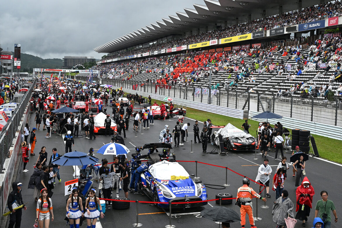 SUPER GT Fuji 2023 Grid