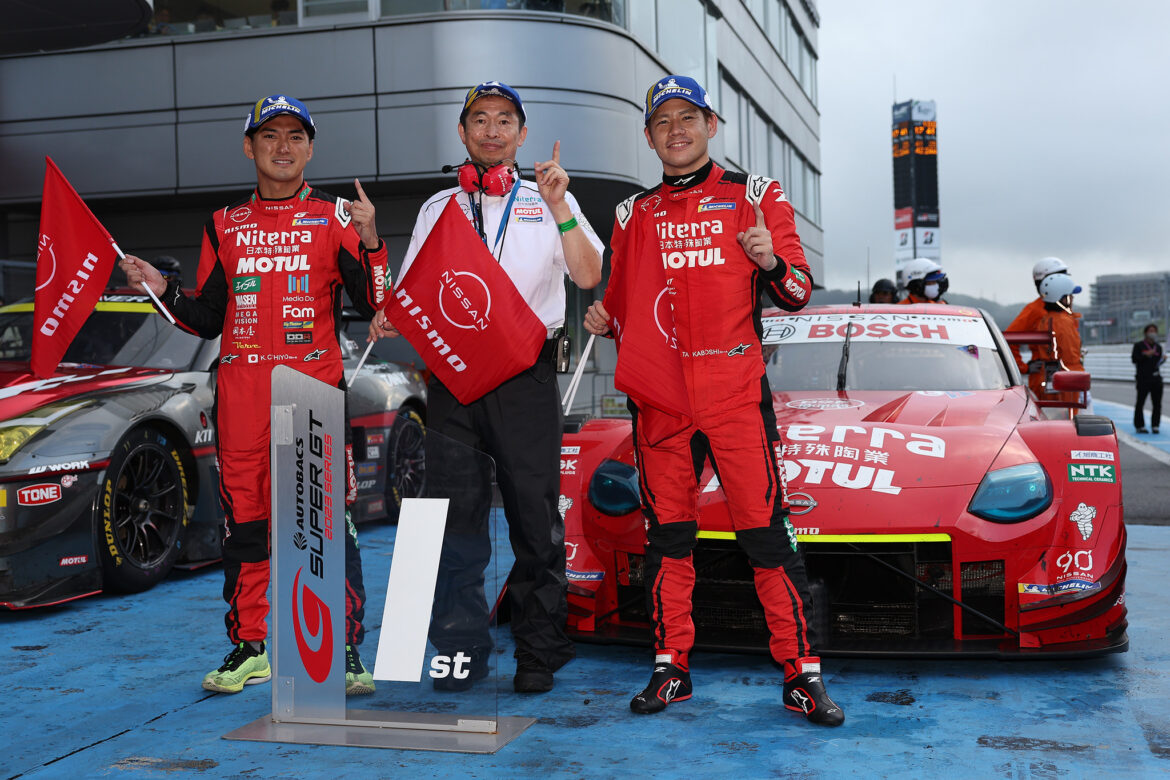 SUPER GT Fuji 2023 Katsumasa Chiyo Mitsunori Takaboshi Win