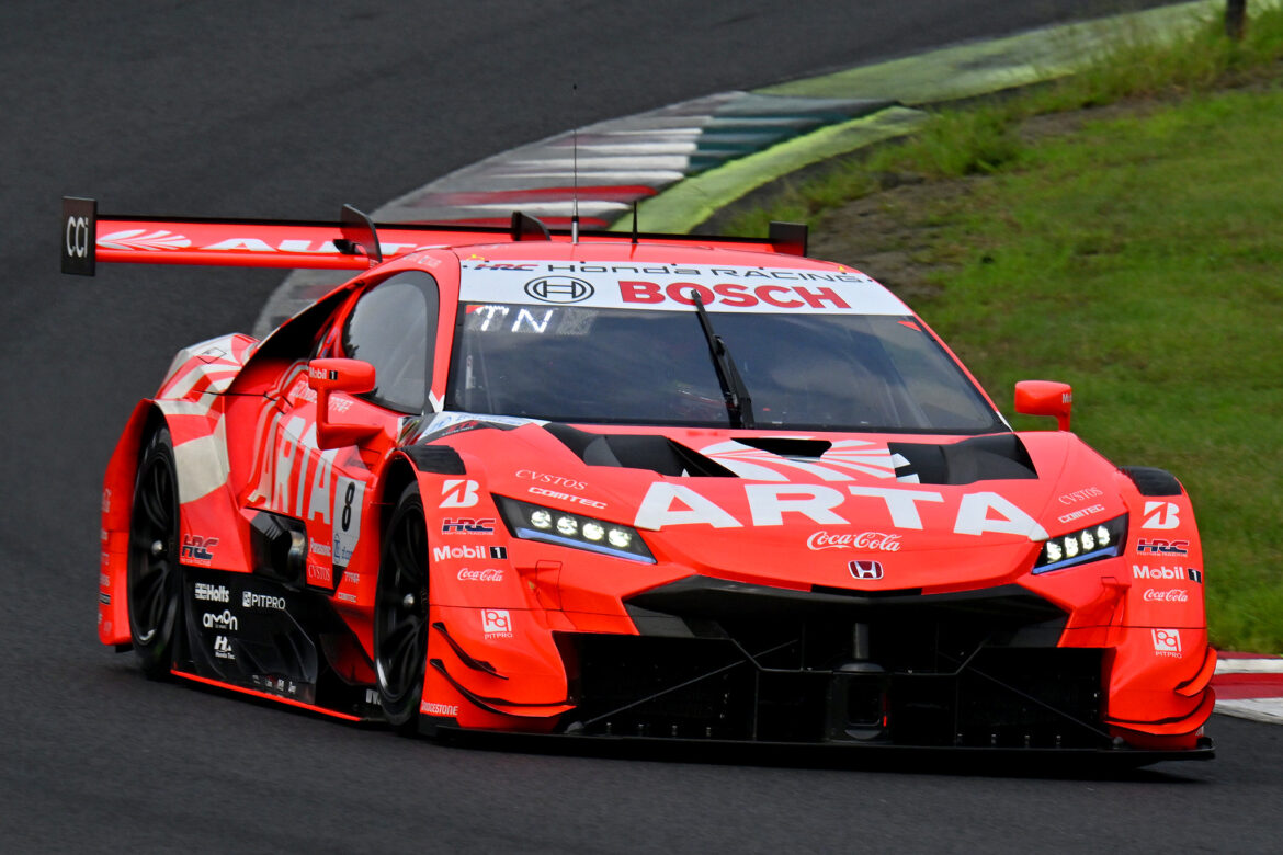 SUPER GT Sportsland SUGO 2023 #8 ARTA Mugen NSX-GT 3