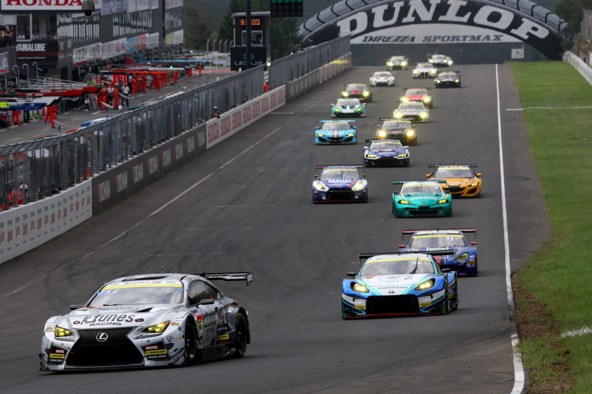 SUPER GT Sportsland SUGO 2023 GT300 Start