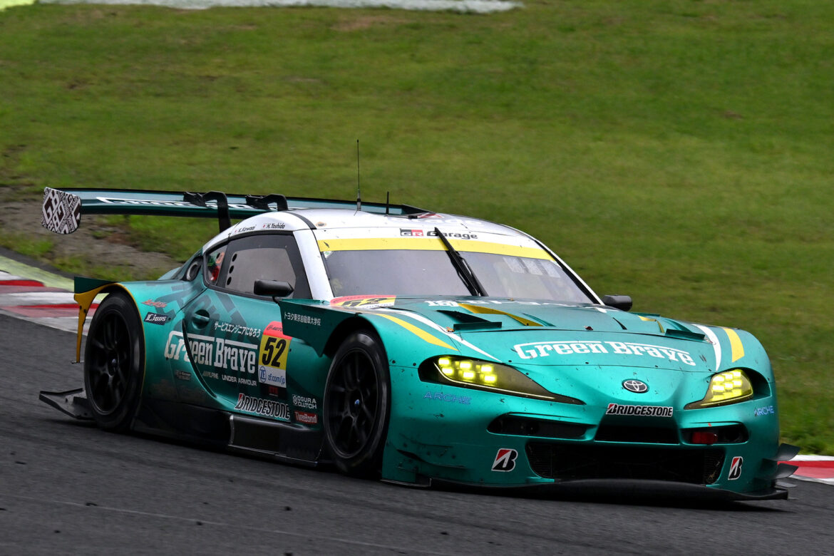 SUPER GT Sportsland SUGO 2023 Saitamatoyopet GreenBrave GR Supra GT