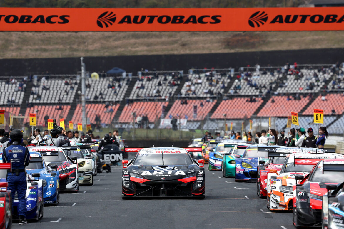 SUPER GT Autopolis 2023 GT500 Grid