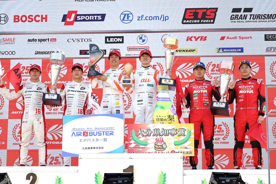 SUPER GT Autopolis 2023 GT500 Podium 2