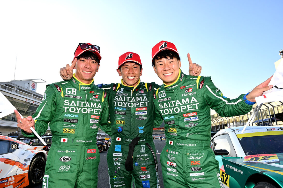 SUPER GT Autopolis 2023 Hiroki Yoshida Kohta Kawaai Seita Nonaka