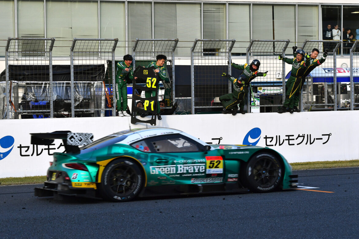 SUPER GT Autopolis 2023 Saitamatoyopet GreenBrave GR Supra GT Win