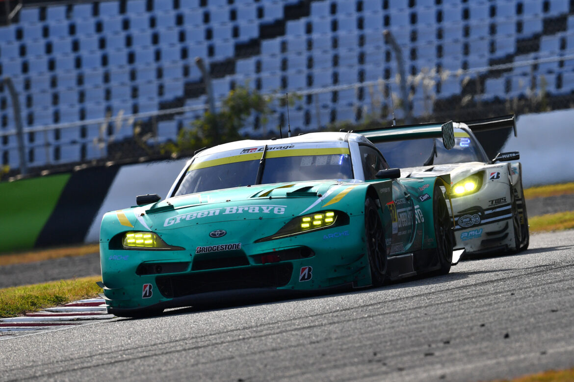 SUPER GT Autopolis 2023 Saitamatoyopet GreenBrave GR Supra GT muta Racing GR86 GT Battle