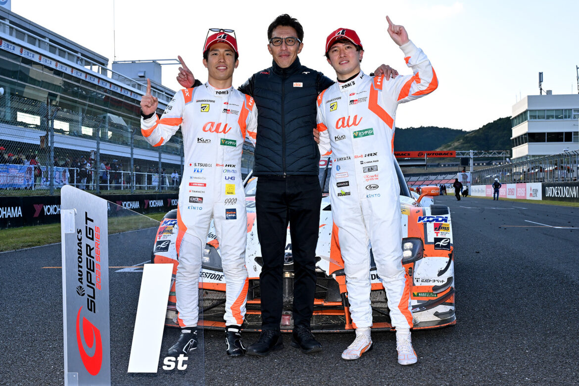 SUPER GT Autopolis 2023 Sho Tsuboi Ritomo Miyata Daisuke Ito