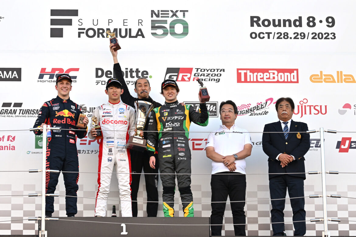 Super Formula Suzuka 2023 JAF Grand Prix Podium