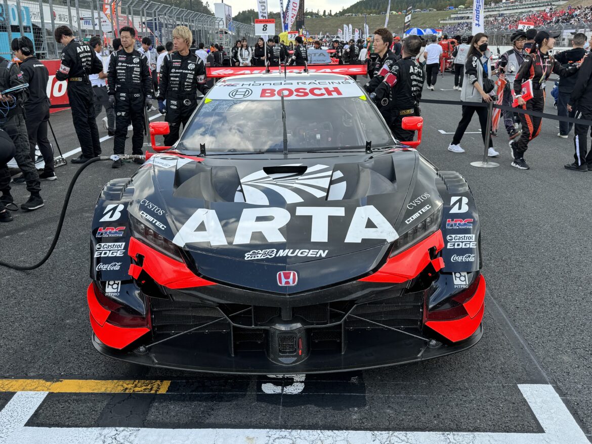 SUPER GT Motegi 2023 #16 ARTA Mugen NSX-GT Grid