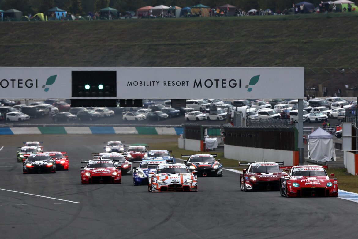 SUPER GT Motegi 2023 GT500 Start