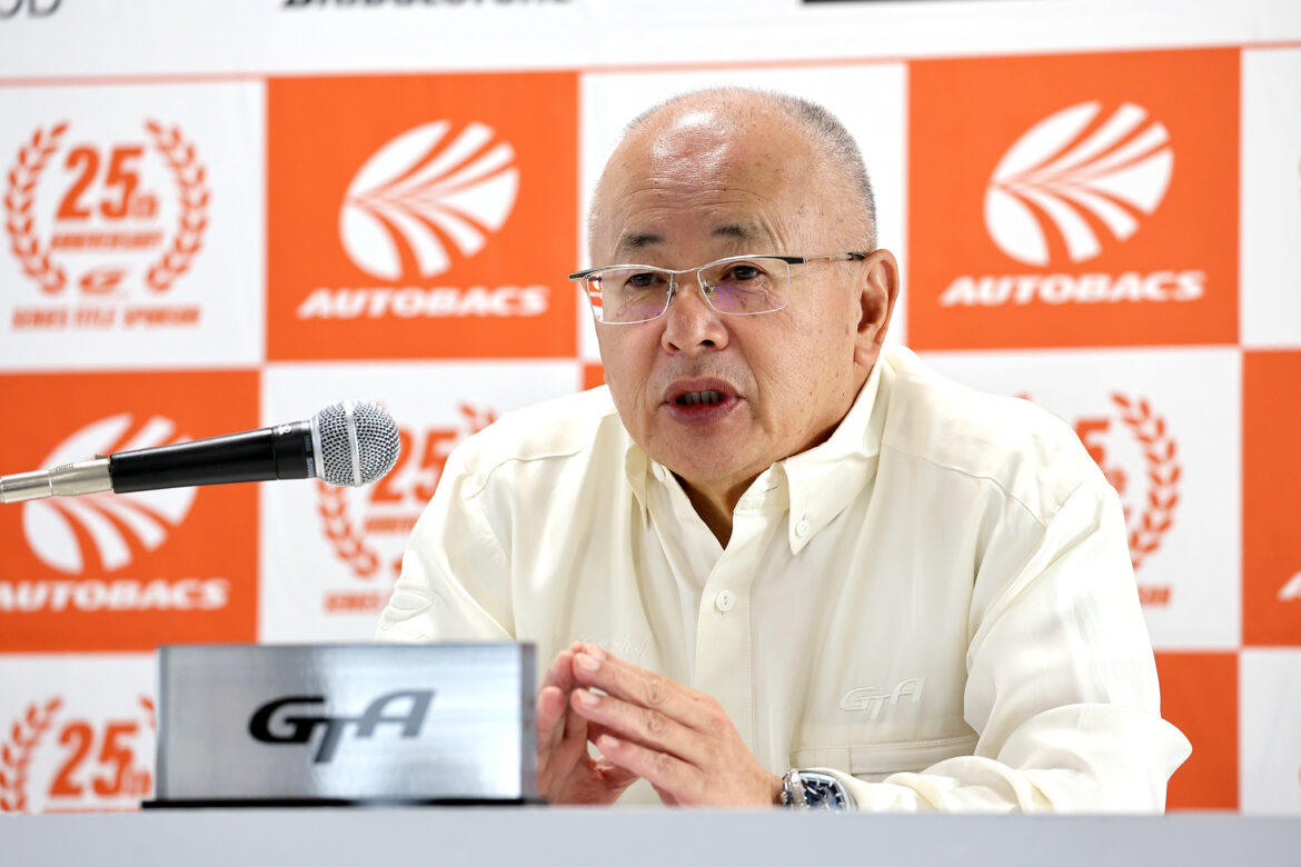 SUPER GT Motegi 2023 GTA Press Conference Masaaki Bandoh