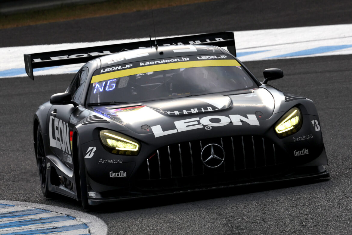 SUPER GT Motegi 2023 Leon Pyramid AMG 2