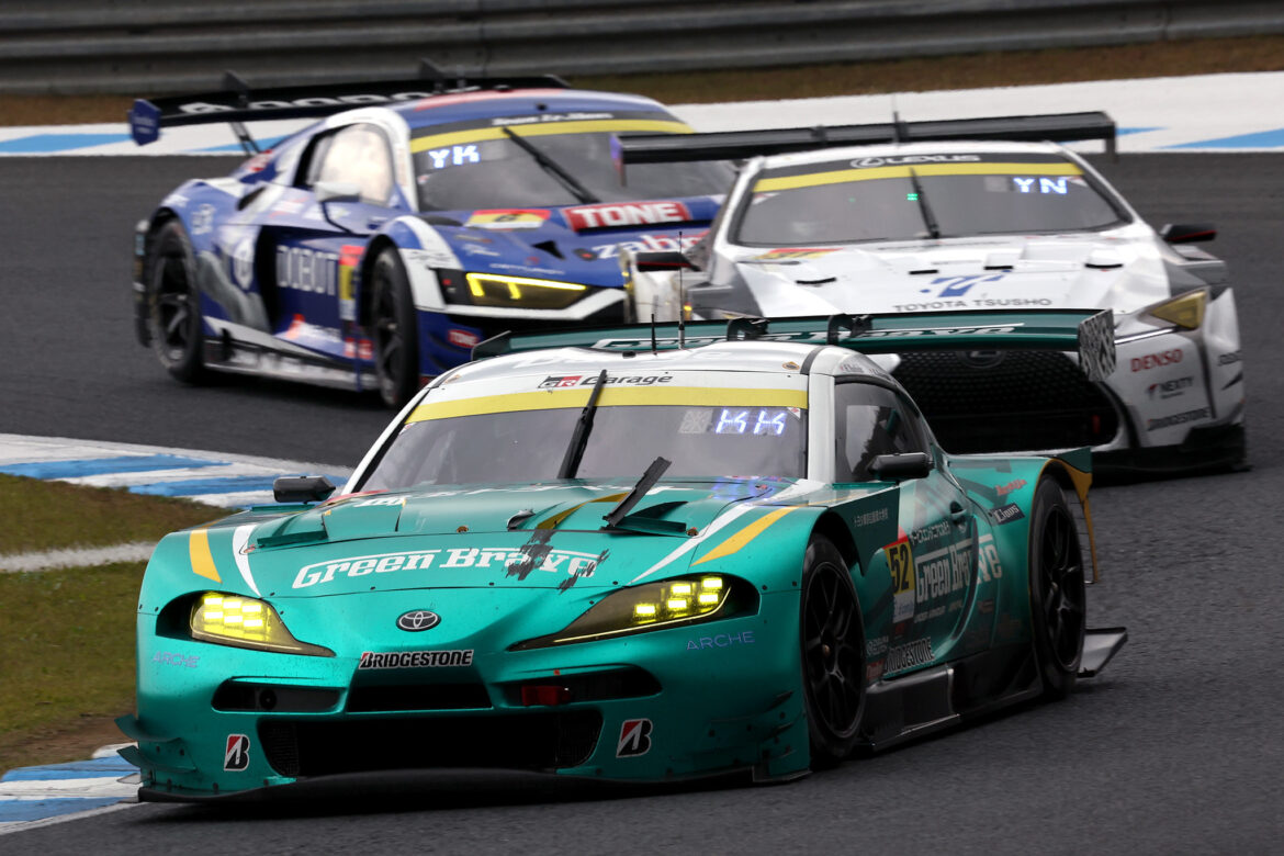 SUPER GT Motegi 2023 Saitamatoyopet GreenBrave GR Supra GT 2