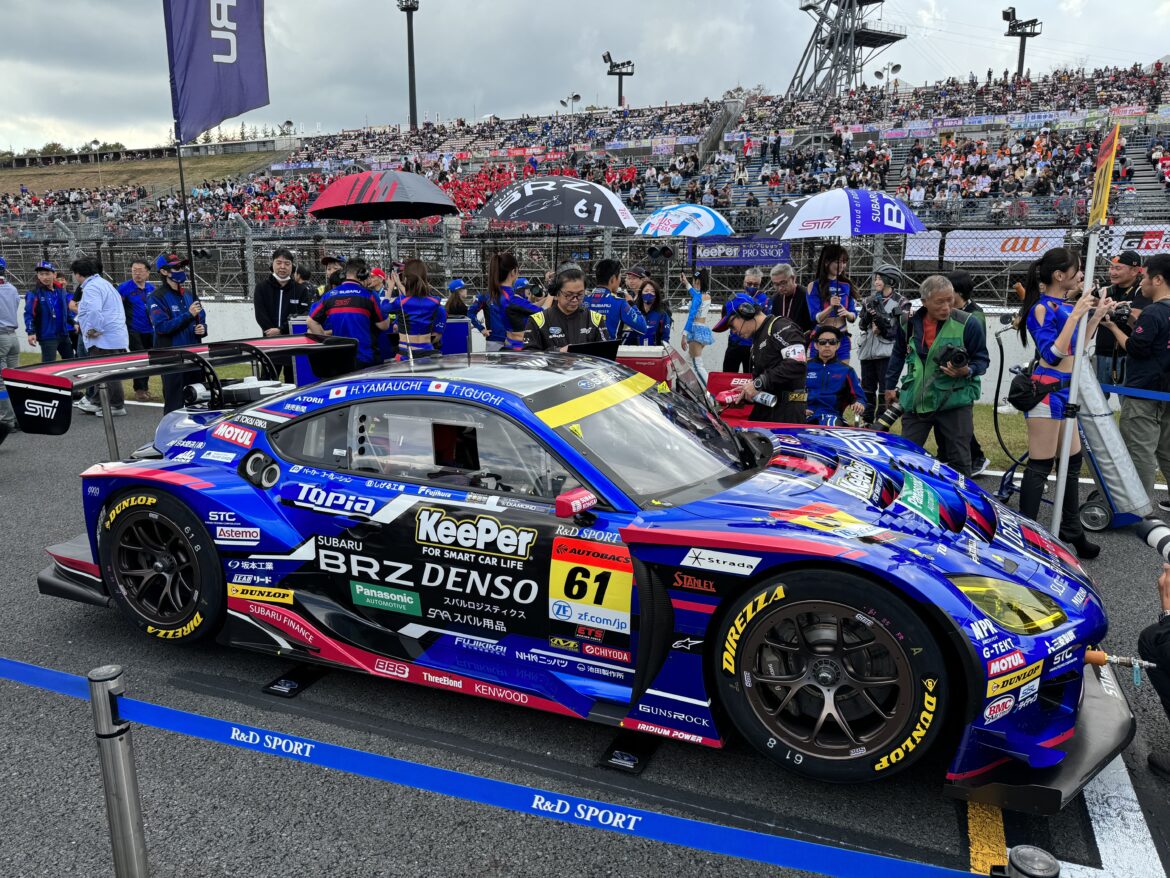 SUPER GT Motegi 2023 Subaru BRZ R&D Sport Grid