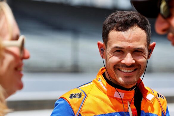 Kyle Larson – Indianapolis 500 Practice – By_ Paul Hurley_Large Image Without Watermark_m105753