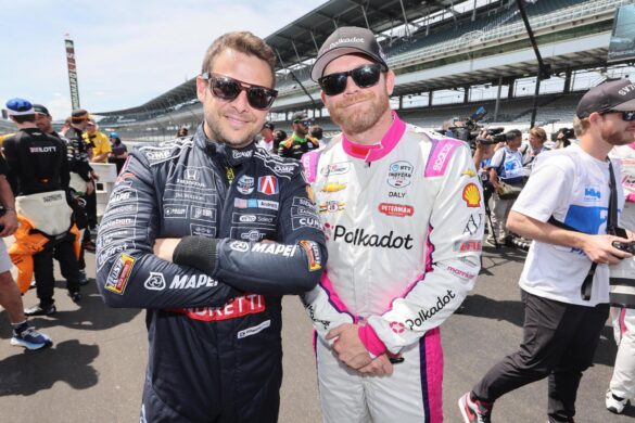 Marco Andretti and Conor Daly – Indianapolis 500 Practice – By_ Chris Owens_Large Image Without Watermark_m105921