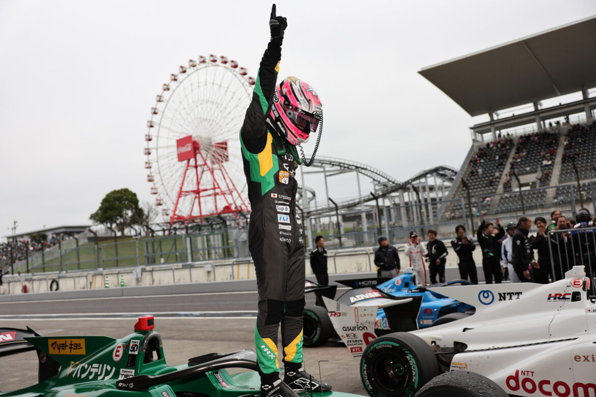 SUPER FORMULA Suzuka 2024 Sho Tsuboi Celebration 2