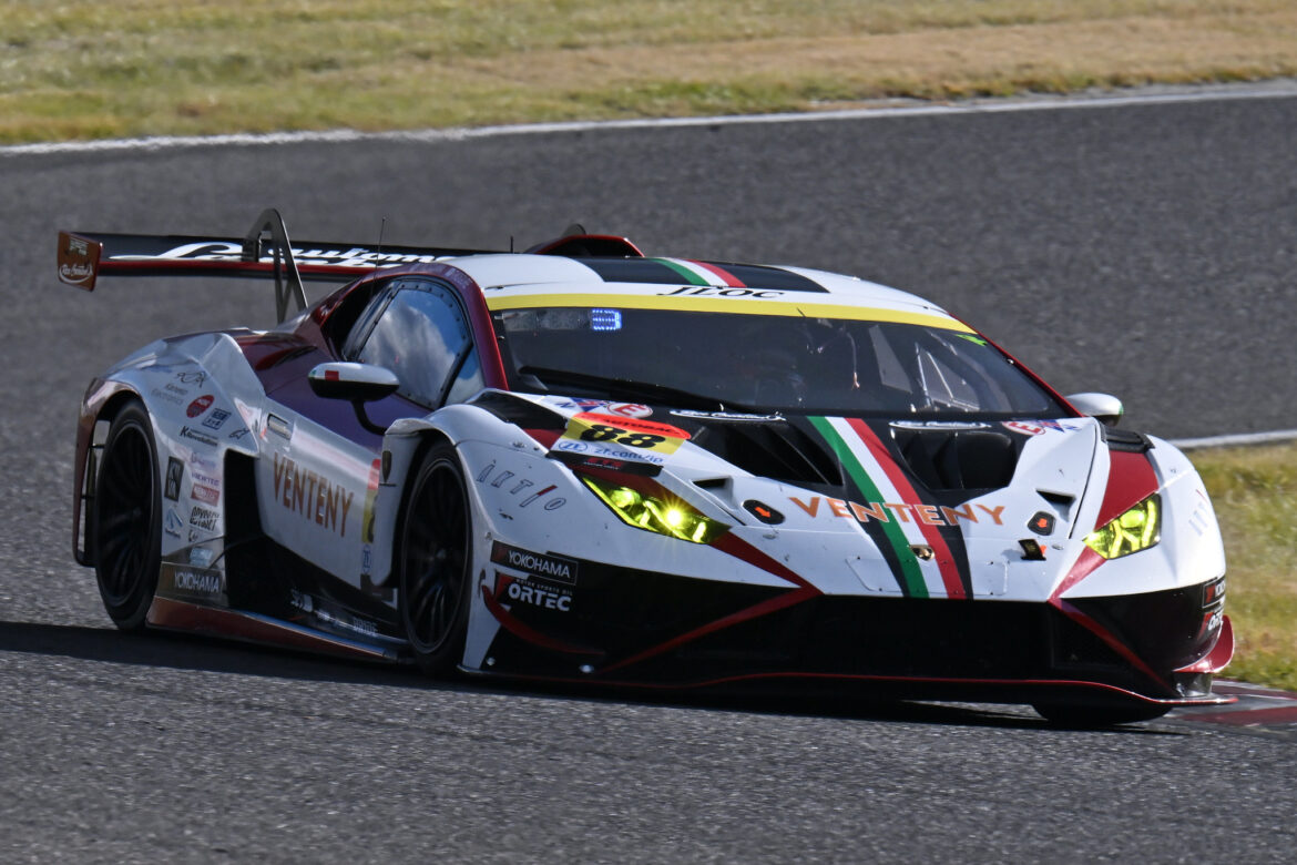 SUPER GT Suzuka 2024 Venteny Lamborghini GT3 Race