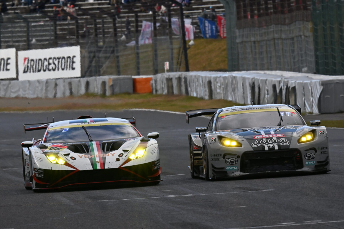 SUPER GT Suzuka 2024 Venteny Lamborghini GT3 muta Racing GR86 GT