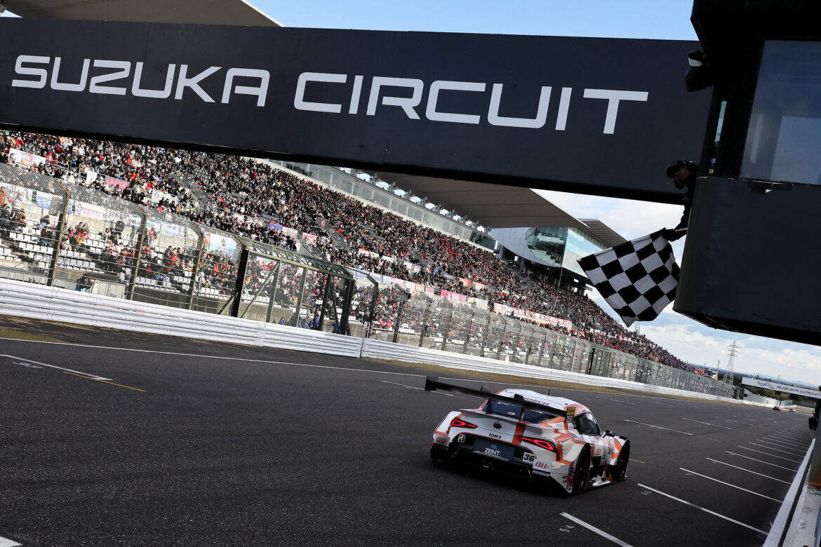 SUPER GT Suzuka 2024 au TOM’S GR Supra Finish
