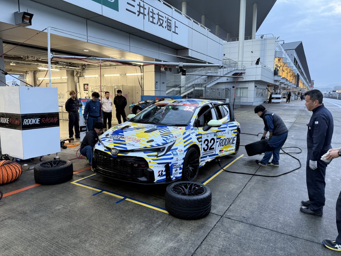 Super Taikyu Fuji Speedway 2024 Rookie Racing Toytoa Corolla H2 Concept
