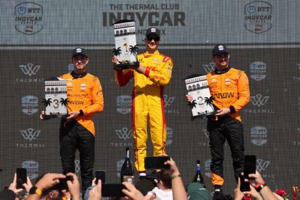 Christian Lundgaard_ Alex Palou and Pato O_Ward – The Thermal Club INDYCAR Grand Prix – By_ Chris Owens_Large Image Without Watermark_m124342