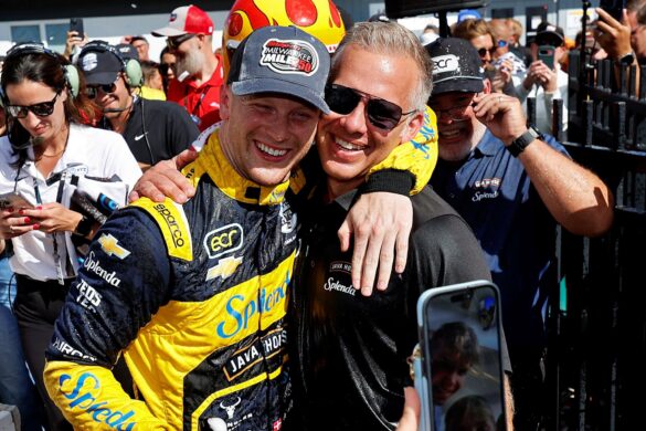 Christian Rasmussen and Ed Carpenter – Snap-On Milwaukee Mile 250 – By_ Paul Hurley_Large Image Without Watermark_m141678