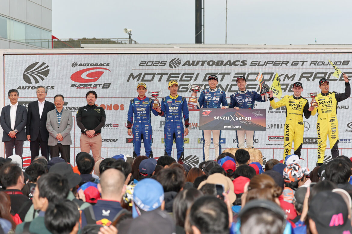 SUPER GT Motegi 2025 GT300 Podium