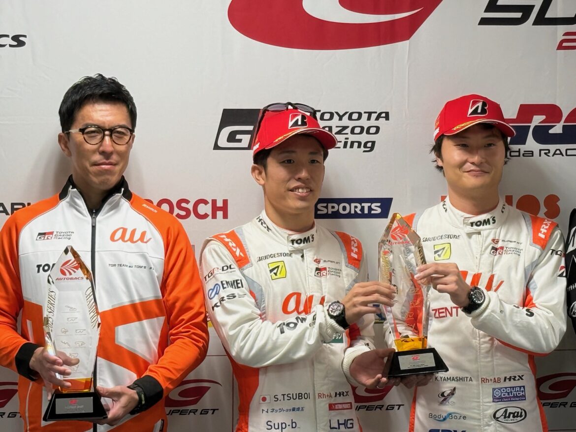SUPER GT Motegi 2025 GT500 Champions Sho Tsuboi Kenta Yamashita