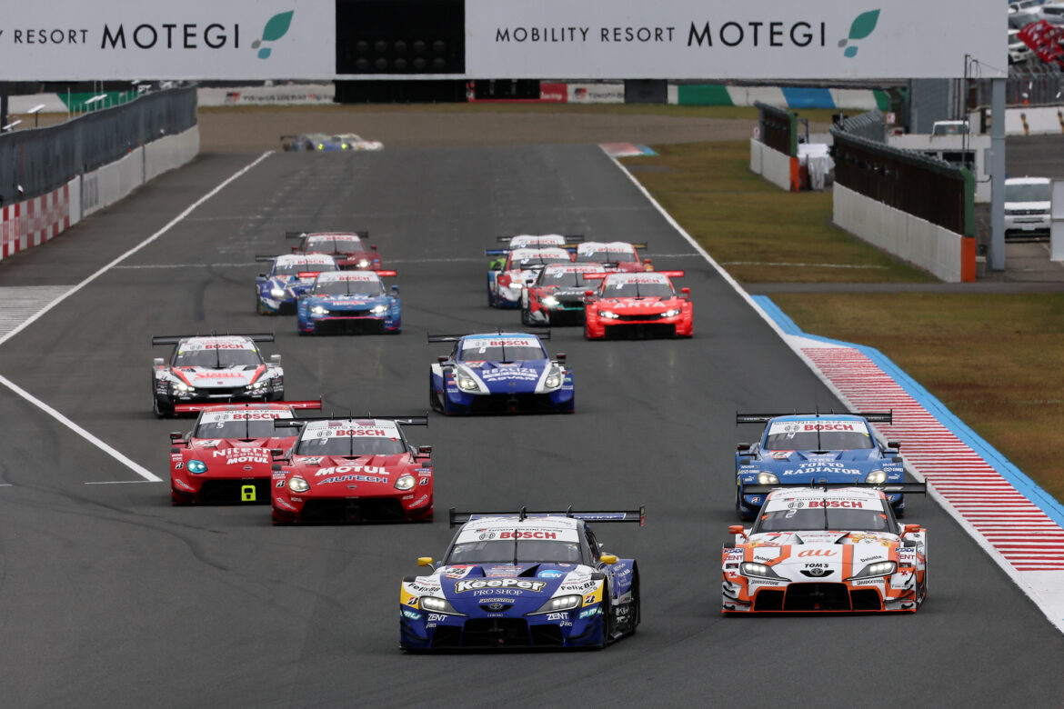SUPER GT Motegi 2025 GT500 Start 2