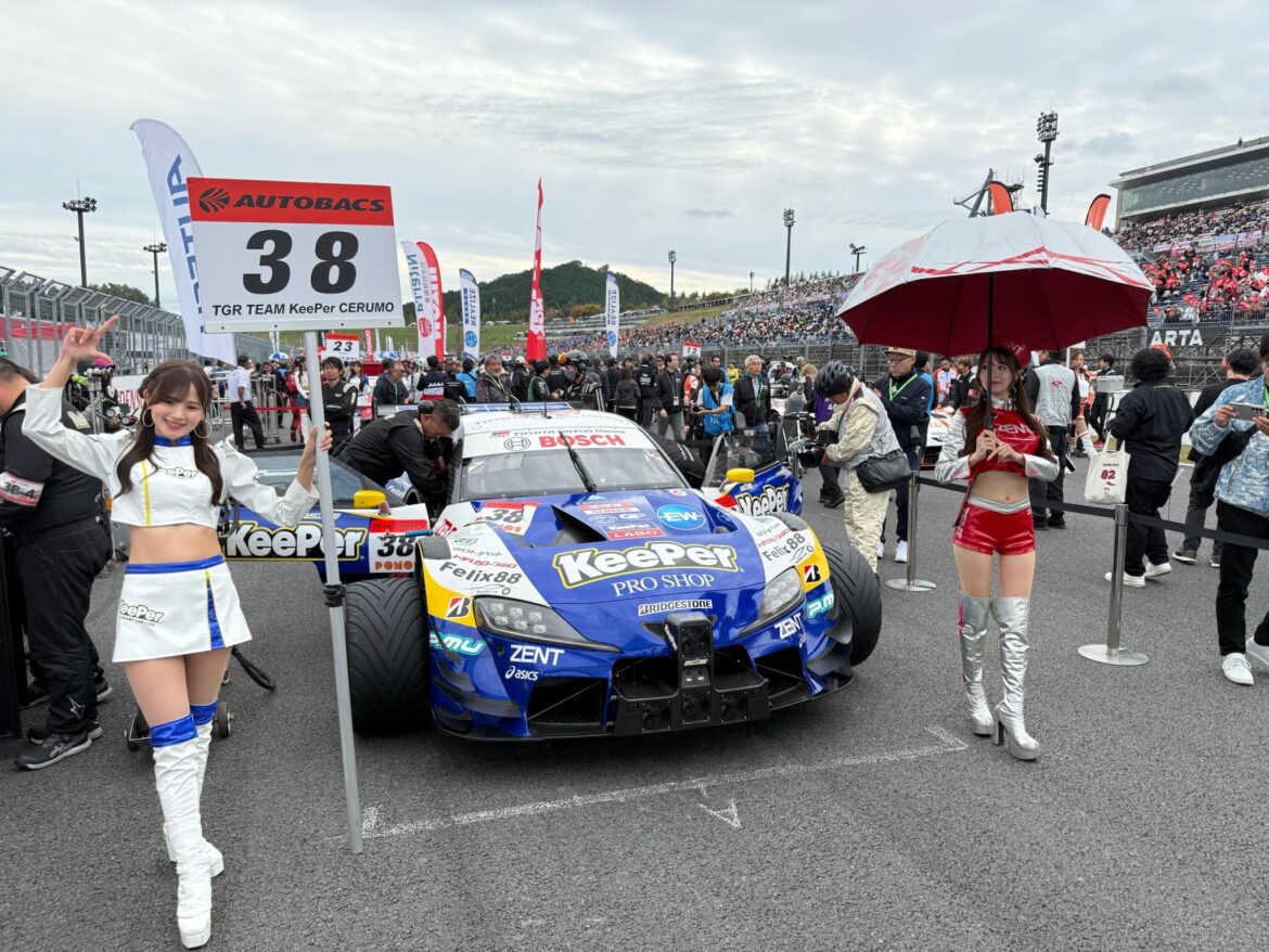 SUPER GT Motegi 2025 KeePer Cerumo GR Supra Grid