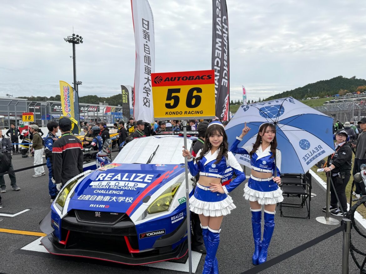 SUPER GT Motegi 2025 Realize Nissan Mechanic Challenge GT-R Grid