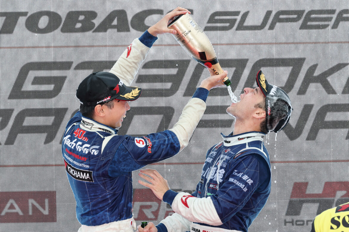 SUPER GT Motegi 2025 Yusuke Shiotu Iori Kimura