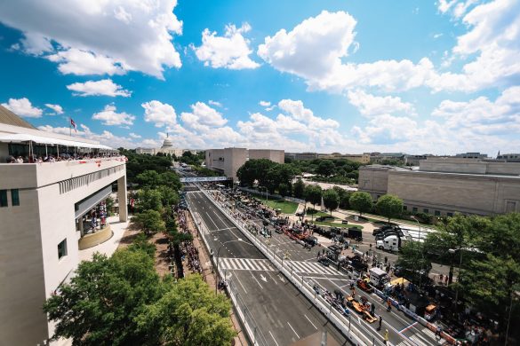 Freedom 250 on the streets of Washington DC.